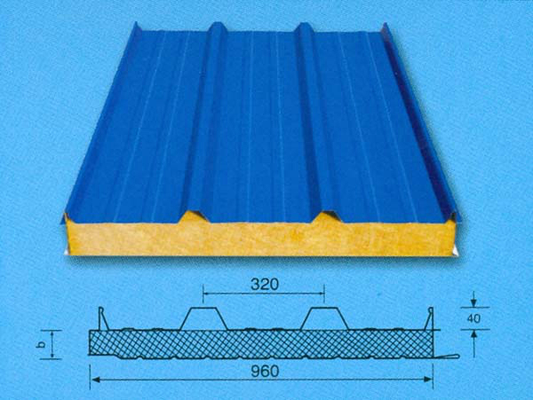 Rock wool Sandwich panel 5