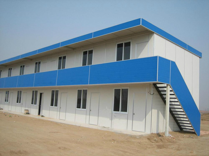 Best price two-layers industrial prefabricated house